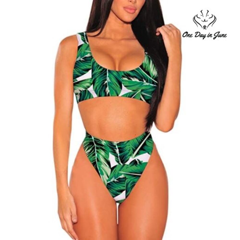 Pink Queen High Waist Bikini Size M